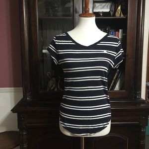 Hollister striped t-shirt size XS